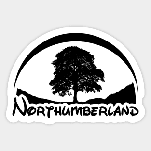 Northumberland = Sycamore Gap Sticker